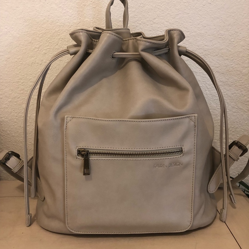 Fawn design bone drawstring